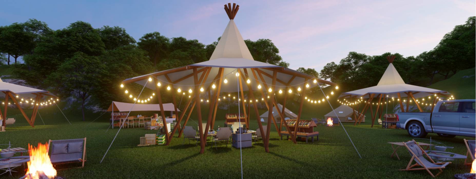 沿滩区露营帐篷酒店厂家